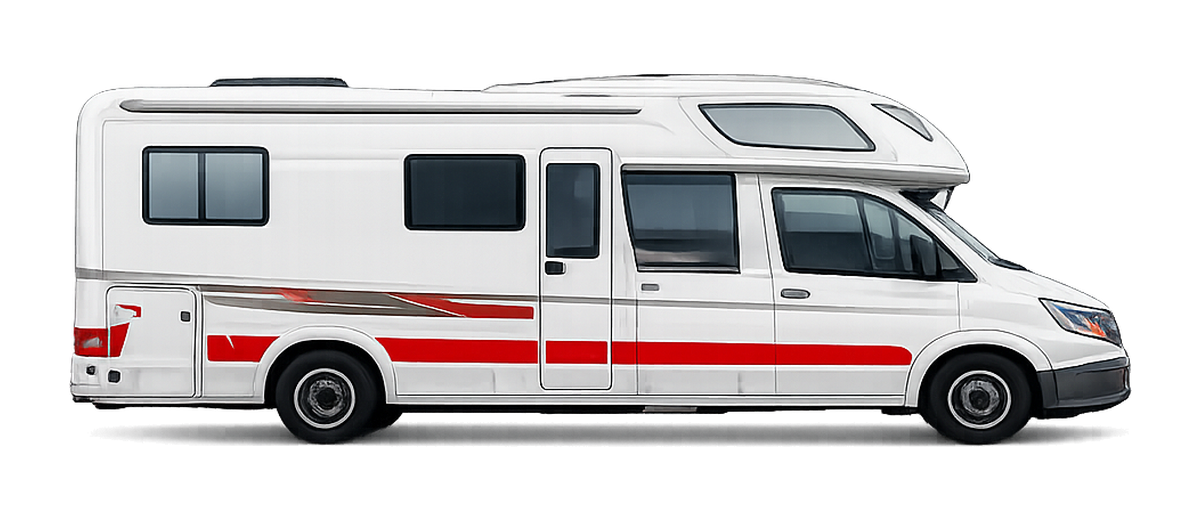 Exemple de camping-car, catégorie E